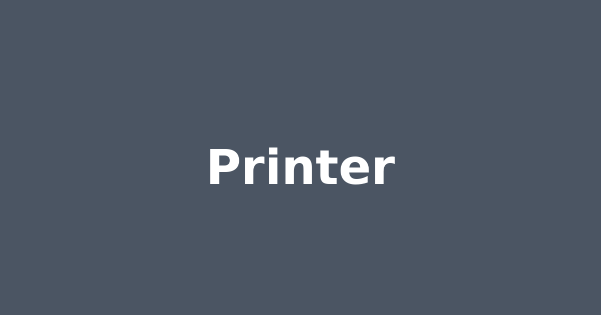 Printer